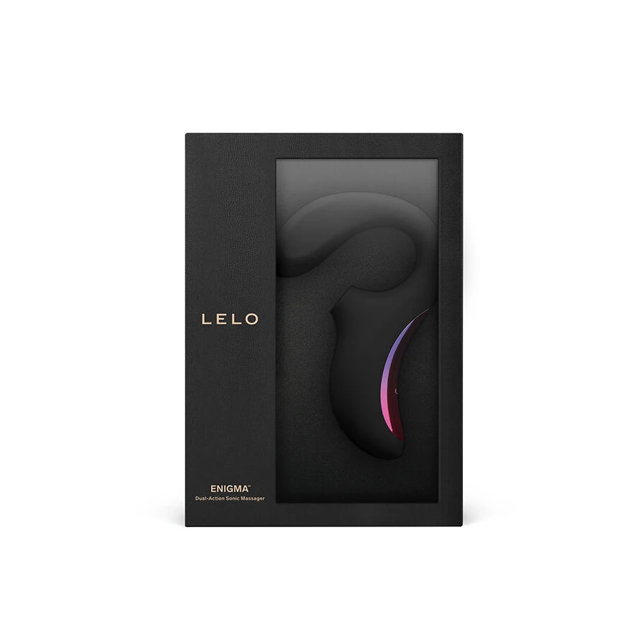 LELO - MASSEUR DE STIMULATION DOUBLE ASPIRATION ENIGMA NOIR